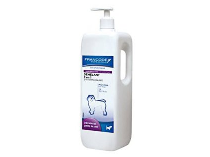 FRANCODEX šampon a kondicionér 2v1 pro psy 1000ml