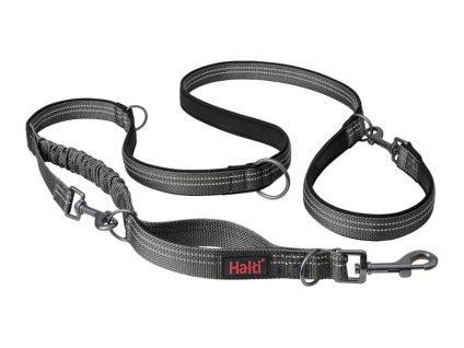 Vodítko COMPANY OF ANIMALS Halti Anatomy s amortizérem šedé (L)