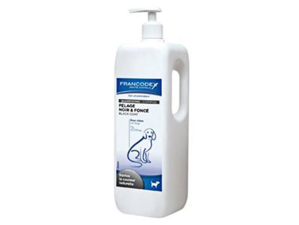 FRANCODEX šampon na černou srst pro psy 1000ml