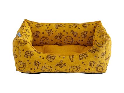 Pelech KIWI WALKER Kiwi & Friends Sofa Bed oranžový (L) 85x70x24cm