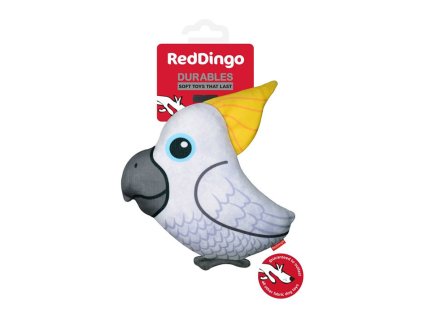 Hračka RED DINGO látka - Durables Kakadu Craig 20,5x20,5x5,8cm