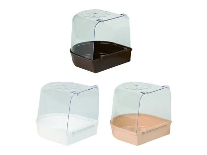 Plastová koupelna FLAMINGO 14,5x13,5x13,6cm (MIX BAREV)