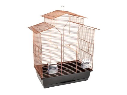 Klec FLAMINGO Numfor 1 měděná 51x30x60cm