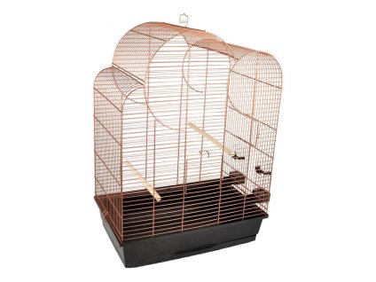 Klec FLAMINGO Wammer 1 měděná 54x34x75cm