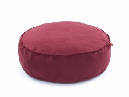 Kulatý pelech AMINELA Full Comfort 60x15cm červený