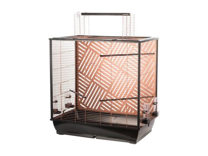 Klec pro ptáky FLAMINGO Budgie Siri měděná 78x48x82cm