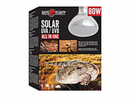 Žárovka REPTI PLANET Solar UVA/UVB All In One (80W)