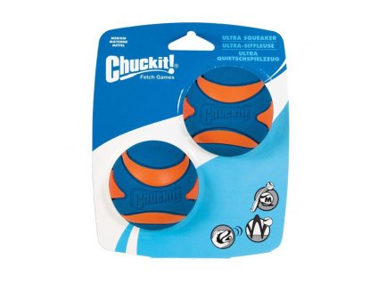 Míček CHUCKIT! Ultra Squeaker (M) 6,5cm (2ks)