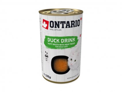 ONTARIO Cat Drink Duck 135g