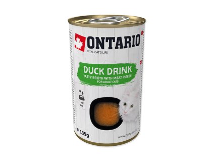 ONTARIO Cat Drink Duck 135g