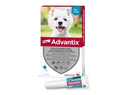 ADVANTIX S.O. 1x1ml (pro psy 4-10kg)