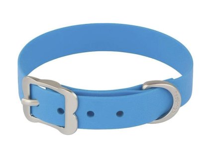 Obojek RED DINGO Vivid PVC modrý 1,2x20-25cm