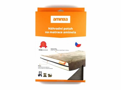 Potah na matraci AMINELA Travel 100x100x5cm šedý/šedý