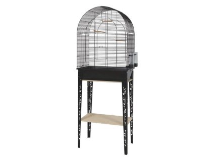 Klec pro ptáky ZOLUX Chic Patio černá (L) 74x34x53cm (včetně podstavce)