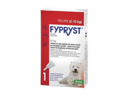 FYPRYST Spot-on Dog (S) (pro psy 2-10kg)