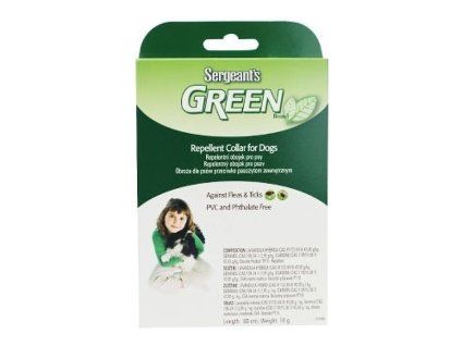 SERGEANT´S Green pro psy 60cm (DOPRODEJ)