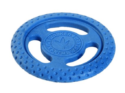 Hračka KIWI WALKER guma TPR - Let's play! Frisbee Mini modrá 2,5x17cm
