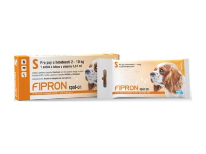 BIOVETA Fipron Spot-on Dog (S) 67mg 1x0,67ml (pro psy 2-10kg)