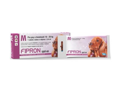 BIOVETA Fipron Spot-on Dog (M) 134mg 1x1,34ml (pro psy 10-20kg)