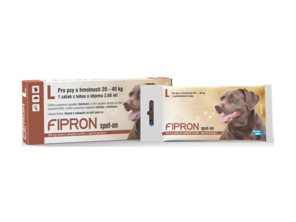 BIOVETA Fipron Spot-on Dog (L) 268mg 1x2,68ml (pro psy 20-40kg)