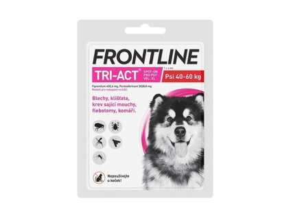 FRONTLINE TRI-ACT Spot-on Dog (XL) 1x6ml (pro psy 40-60kg)