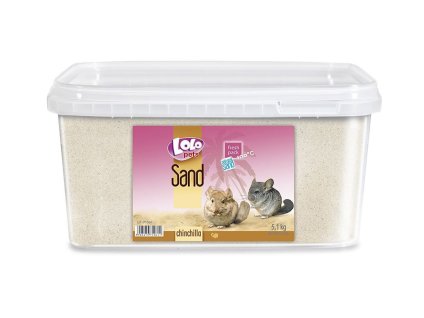 LOLO písek pro činčily 5,1kg (vědro)