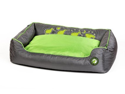 Pelech KIWI WALKER Running Kiwi Sofa Bed Green/Grey (M) 65x45x22cm