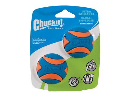 Míček CHUCKIT! Ultra Squeaker (S) 5cm (2ks)