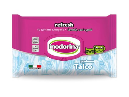 Čistící ubrousky INODORINA Baby Powder (40ks) (DOPRODEJ)