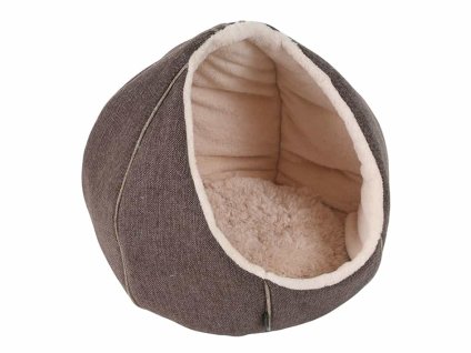 Iglú O´LALA PETS King Luxury 45cm tmavě hnědé