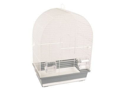 Klec pro ptáky FLAMINGO Budgie Klara 1 bílá 39x25x53cm