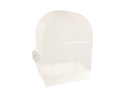 Klec pro ptáky FLAMINGO Budgie Klara 2 bílá 45x28x63cm