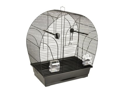 Klec pro ptáky FLAMINGO Budgie Saga černá 51x28x55cm