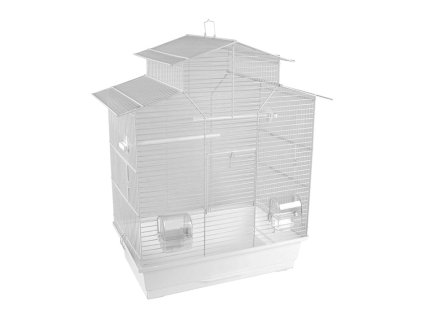 Klec pro ptáky FLAMINGO Budgie Numfor 1 bílá 51x30x60cm