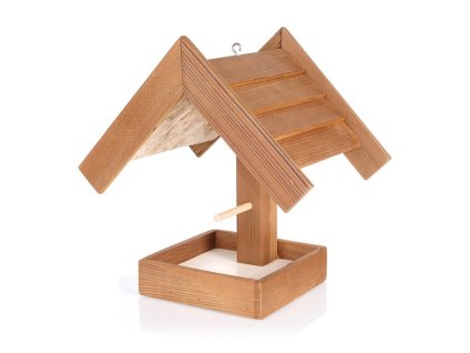 Krmítko TOMMI venkovní dřevěné typ C 24x21x28cm