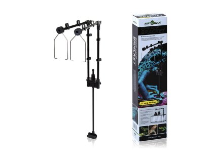 Stojan na 2 lampy REPTIZOO LH001D (DOPRODEJ)