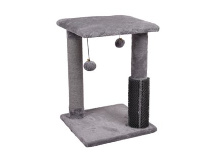 Škrabadlo FLAMINGO Sno Una šedé 35x35x48,5cm