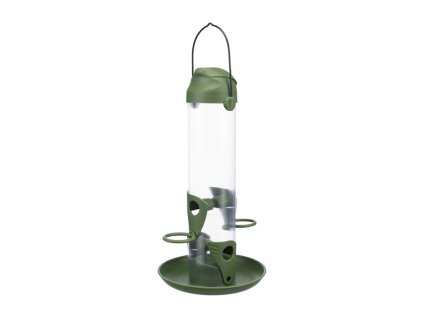 Venkovní krmítko TRIXIE závěsné s přistávacími bidýlky 29cm (750ml)