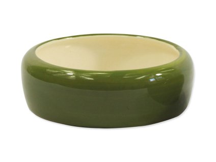 Keramická miska SMALL ANIMALS pro králíky a morčata zelená 13x5cm