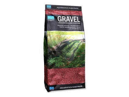 Akvarijní písek AQUA EXCELLENT červený 1,6-2,2mm (1kg) (DOPRODEJ)