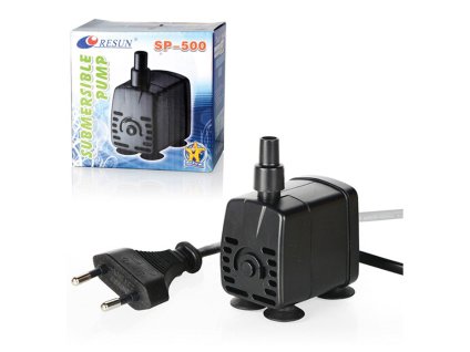 Čerpadlo RESUN SP 500 (5W, 200l/h, max. výtlak 0,6m) (DOPRODEJ)