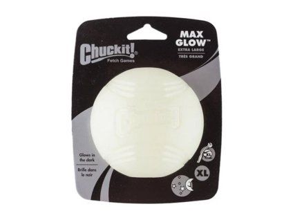 Míček CHUCKIT! Max Glow (XL) 9cm