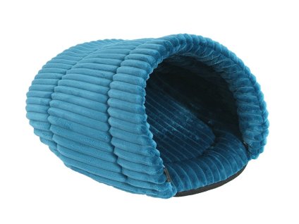 Pelech/iglú O´LALA PETS Elisabeth Stripe modré 60x46cm