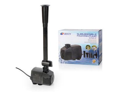 Fontána RESUN King 1F (5W, 380l/h, 0,9m, 2x nástavec)