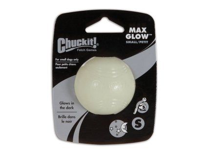 Míček CHUCKIT! Max Glow (S) 5cm