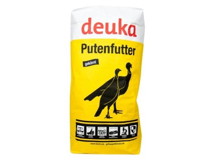 DEUKA Putenfutter 3 gek. (krůty - výkrm) 25kg
