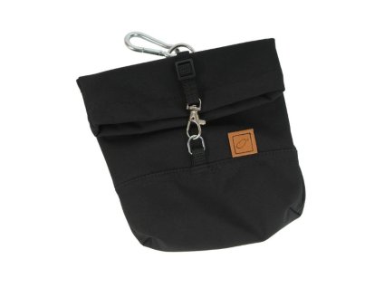 Kapsa na pamlsky O´LALA PETS Softshell černá 15x15cm