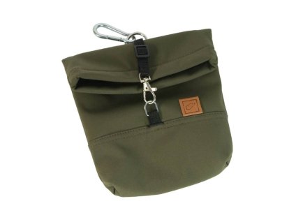 Kapsa na pamlsky O´LALA PETS Softshell khaki 15x15cm