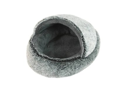 Pelíšek pro hlodavce O´LALA PETS Papuče Royal šedý 26x34cm