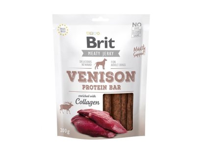 BRIT Jerky Venison Protein Bar 200g